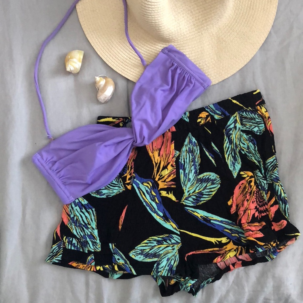 Volcom Cover-Up Shorts | Bird of Paradise Graphic